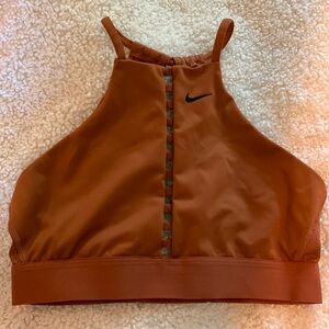Nike high neck sports bra
